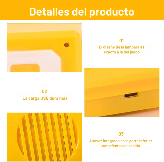 Lámpara mesita de Mario