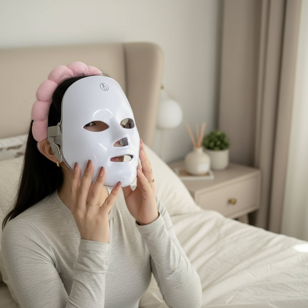 LUMIÈRA™ Pro LED Mask + Spray de Vitamina C - GRATIS | Rejuvenece tu piel 🧖🏼‍♀️