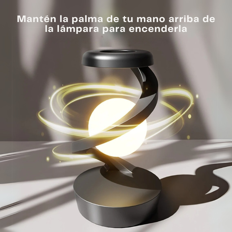 Lámpara de mesa flotante giratoria