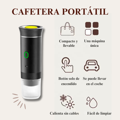 Cafetera Expresó Portátil Capsulas 3 en 1
