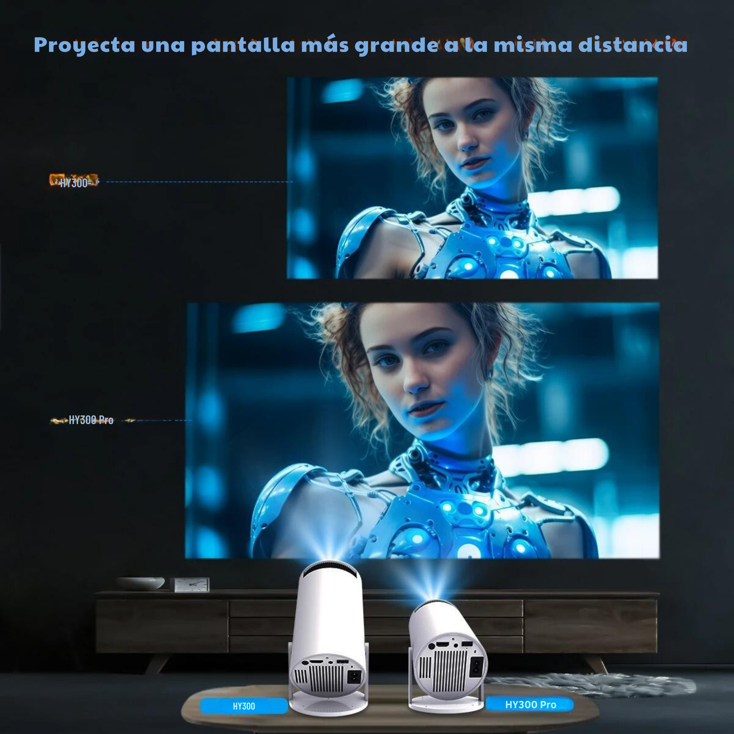 Proyector portátil ultra HD