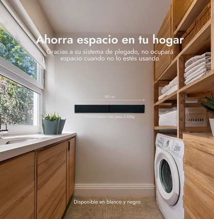 GloriaDry™ – Tendedero Plegable de Pared - Capacidad de 30kg ✨