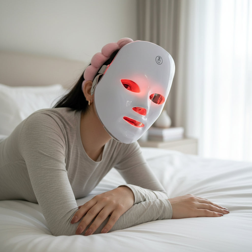 LUMIÈRA™ Pro LED Mask + Spray de Vitamina C - GRATIS | Rejuvenece tu piel 🧖🏼‍♀️