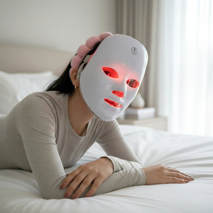 LUMIÈRA™ Pro LED Mask + Spray de Vitamina C - GRATIS | Rejuvenece tu piel 🧖🏼‍♀️