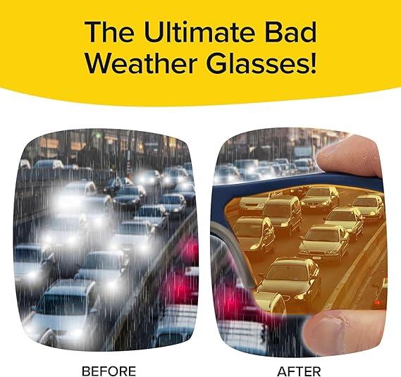 2 Gafas de conducción nocturna, polarizadas y antideslumbrantes