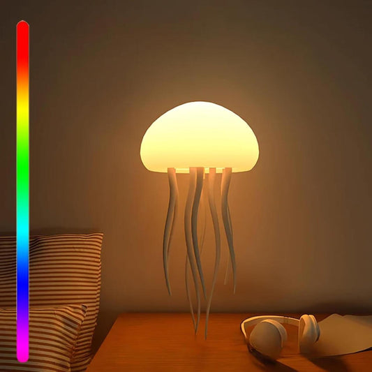 Lámpara Flotante de Medusa – Iluminación LED RGB