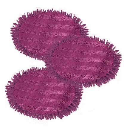 Mopa Triple de microfibra con cabezales rotatorios pulverizadores y brazo extensíble